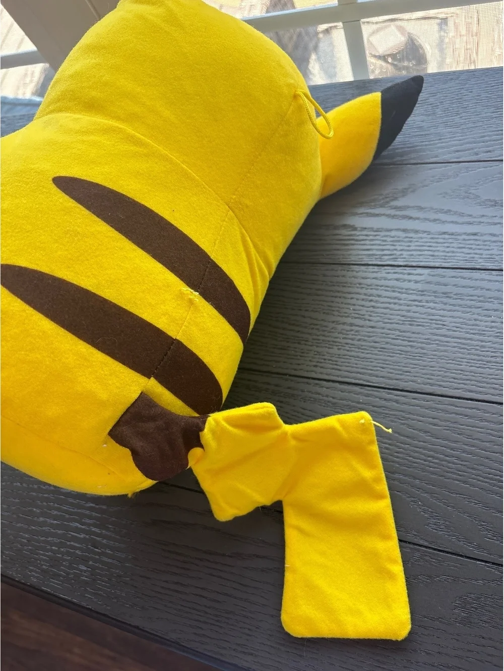 Pokémon Pikachu Plush Toy with Detachable Tail 15 inchs Large Size